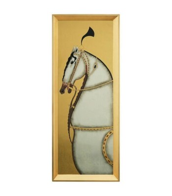 John Richard Antiquated Horse Panel Oils and Art JRO-3481A