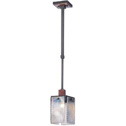 Kalco Bedford Mini Ceiling Pendant 2505-1SB-ALAB