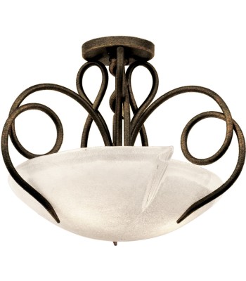 Kalco Tribecca Semi Flush Mount 4288AC-ANTQ