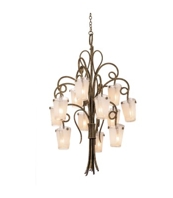 Kalco Tribecca Chandelier 4290AC-ANTQ