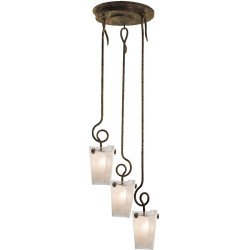 Kalco Tribecca Ceiling Pendant 4302AC-FROST