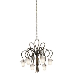 Kalco Tribecca Chandelier 4308AC-ANTQ