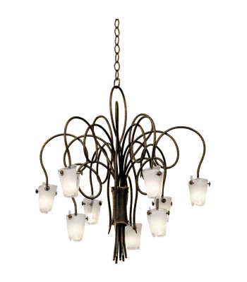 Kalco Tribecca Chandelier 4309AC-FROST