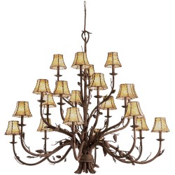Kalco Ponderosa Chandelier 5030PD-8045