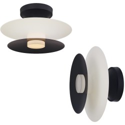 Kalco Fresno Flush Mount Wall Sconce 516245WMB