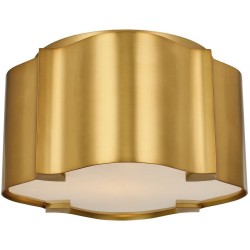 Kalco Lotus Flush Mount Ceiling Light 516341WB