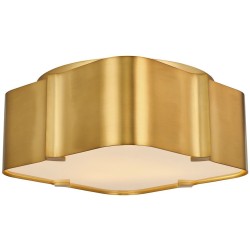 Kalco Lotus Flush Mount Ceiling Light 516342WB