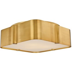 Kalco Lotus Flush Mount Ceiling Light 516343WB