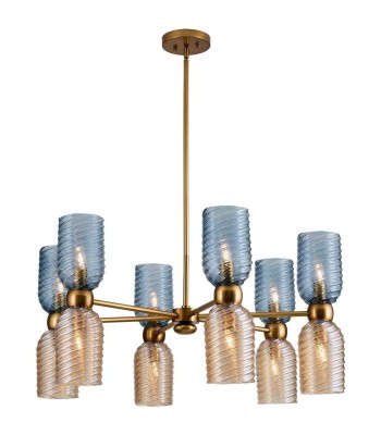 Kalco Azul Chandelier 519871AGG