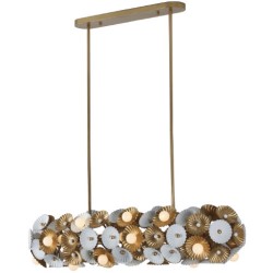 Kalco Damask Island Light 520361WVB