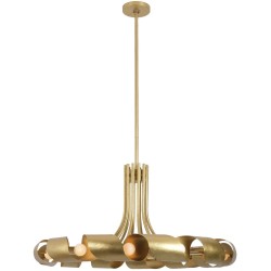 Kalco Ribbon Ceiling Pendant 521952BGL