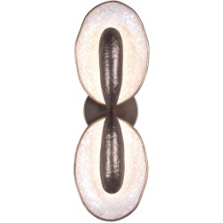 Kalco Spat Wall Sconce 523332PAB