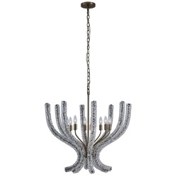 Kalco Coral Chandelier 525955BCG-CLR