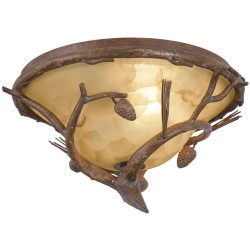 Kalco Ponderosa Outdoor Flush Mount 9177PD