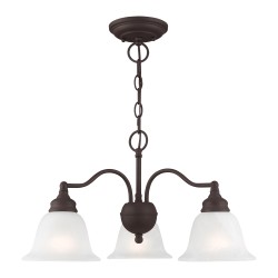 Livex Essex Chandelier/Semi-Flush 1343-07