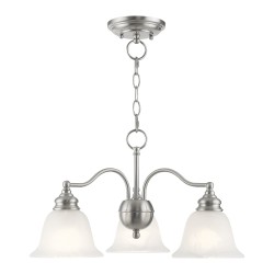 Livex Essex Chandelier/Semi-Flush 1343-91