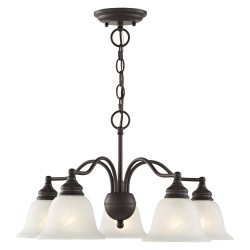 Livex Essex Chandelier/Semi-Flush 1346-07