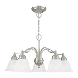 Livex Essex Chandelier/Semi-Flush 1346-91