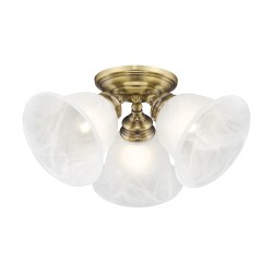 Livex Essex Semi-Flush 1358-01