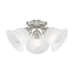 Livex Essex Semi-Flush 1358-91