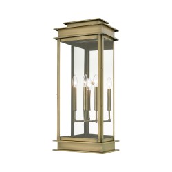 Livex Princeton Outdoor Wall Lantern 20208-01