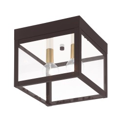 Livex Nyack Outdoor Flush Mount 20588-07