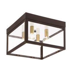 Livex Nyack Outdoor Flush Mount 20589-07