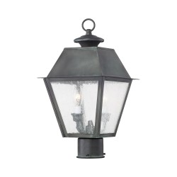 Livex Mansfield Outdoor Post Lantern 2166-61