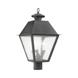 Livex Mansfield Outdoor Post Lantern 2169-61