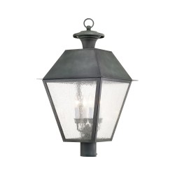 Livex Mansfield Outdoor Post Lantern 2173-61