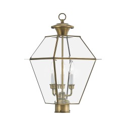 Livex Westover Outdoor Post Lantern 2384-01