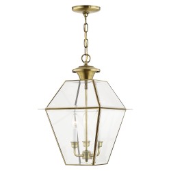 Livex Westover Outdoor Pendant Lantern  2385-01