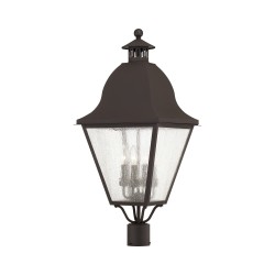 Livex Amwell Outdoor Post Lantern 2548-07