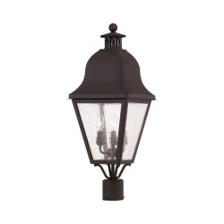 Livex Amwell Outdoor Post Lantern 2556-07