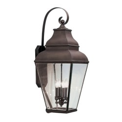Livex Exeter Outdoor Wall Lantern 2596-07