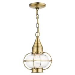 Livex Newburyport Outdoor Pendant Lantern 26910-01