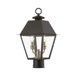 Livex Wentworth Outdoor Post Lantern 27216-07
