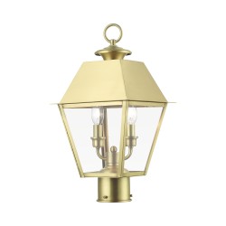 Livex Wentworth Outdoor Post Lantern 27216-08