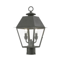 Livex Wentworth Outdoor Post Lantern 27216-61