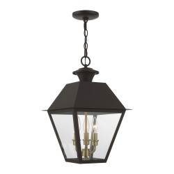 Livex Wentworth Outdoor Pendant Lantern 27220-07