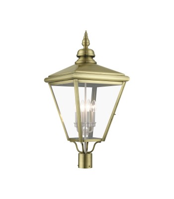 Livex Adams Outdoor Post Top Lantern 27376-01