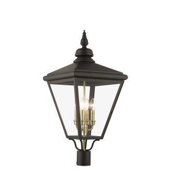 Livex Adams Outdoor Post Top Lantern 27376-07