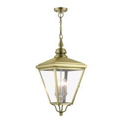 Livex Adams Outdoor Pendant Lantern 27378-01