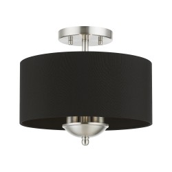 Livex Huntington Semi-Flush 40111-91