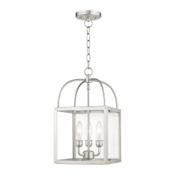 Livex Milford Mini Pendant/Semi-Flush 4037-91