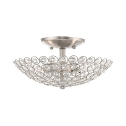 Livex Cassandra Small Semi-Flush 40441-91