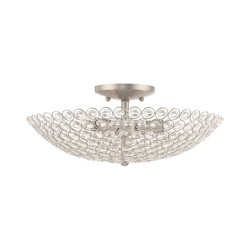 Livex Cassandra Large Semi-Flush 40446-91
