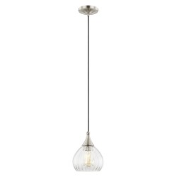 Livex Hand Blown Art Glass Mini Pendant 40601-91