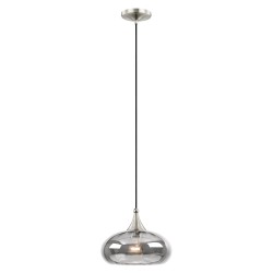 Livex Hand Blown Art Glass Mini Pendant 40603-91