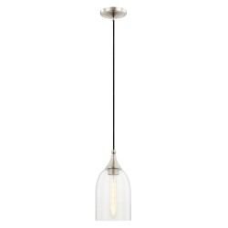 Livex Hand Blown Art Glass Mini Pendant 40608-91